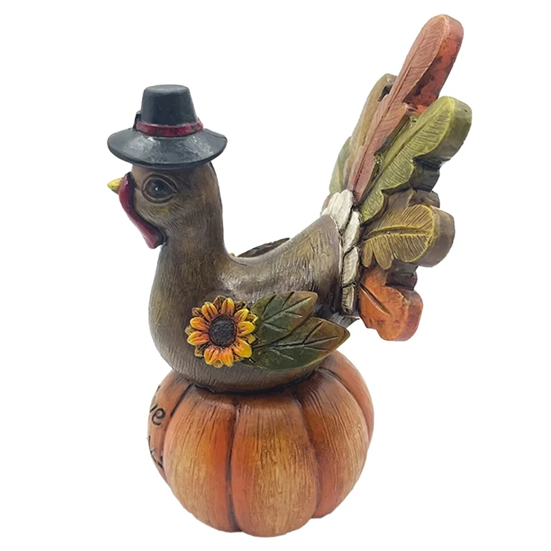 

Resin Pumpkin Table Decoration, Indoor And Outdoor Thanksgiving Decoration