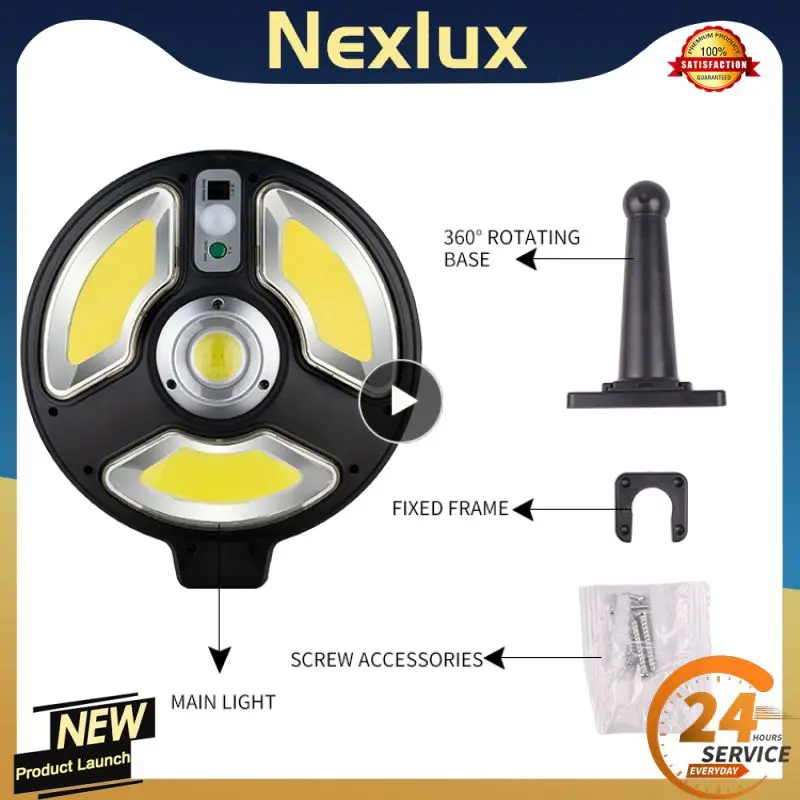 

LED/COB Solar Powered Light Outdoor Solar Lamp Sunlight Waterproof PIR Motion Sensor Security Lighting For Garden Decoration