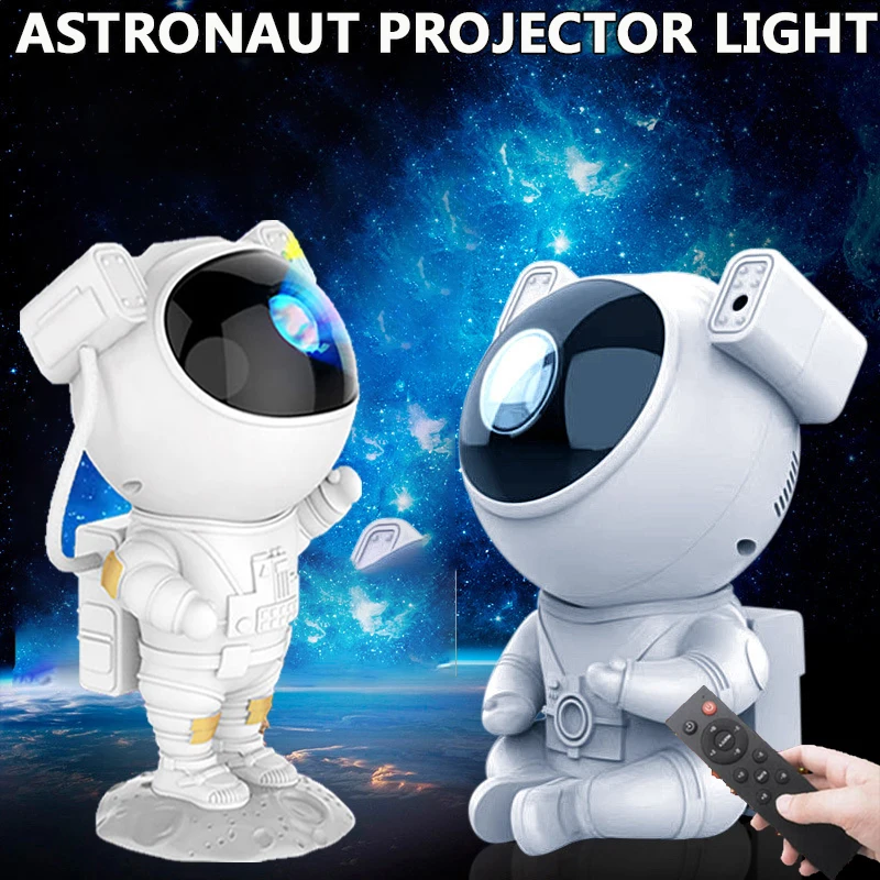 

Astronaut Projector Light for Kids Bedroom, Night Light Projector Starry Galaxy Star Night Lights Projection Toys for Girls Boys
