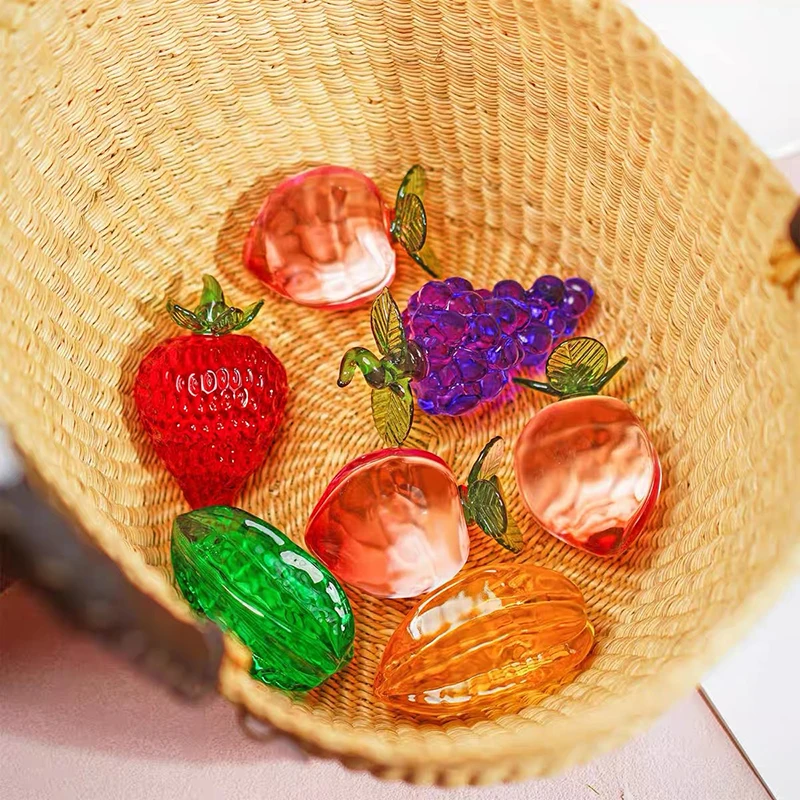 Горячая Распродажа домашнее настольное стекло зеленая желтая Хрустальная