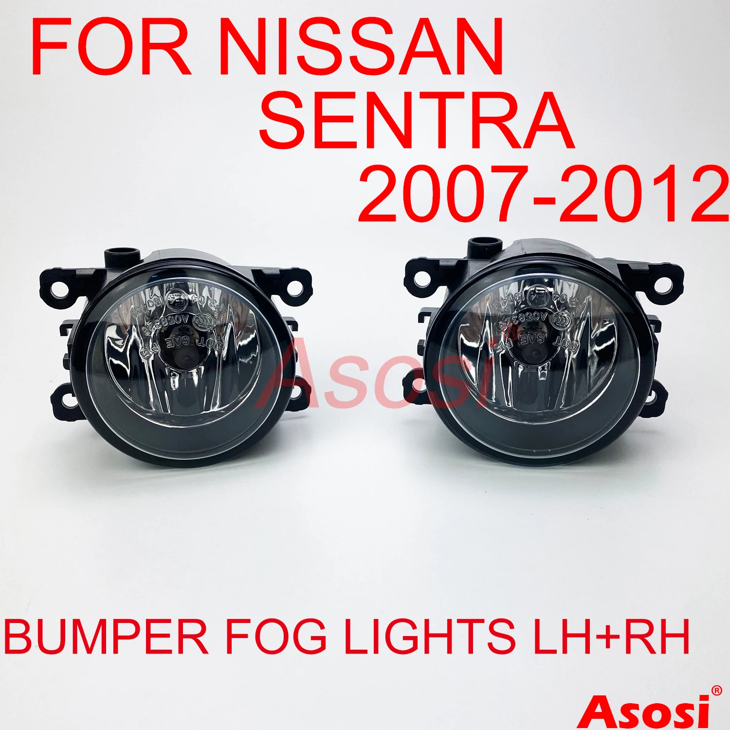 Противотуманные фары на передний бампер дальнего света для Nissan Sentra 2007 2008 2009 2010 2011