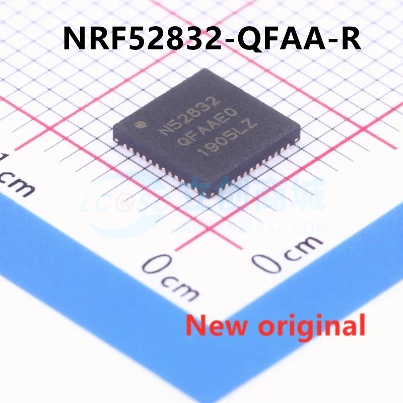 10 шт., новые оригинальные скандинавские фонарики, модель NRF52832, фонарь N52832, фонарик TXRX, микросхема BLUETOOTH