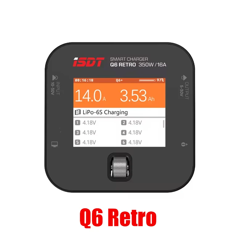 Балансирующее устройство для литий-полимерных аккумуляторов ISDT Q6 350 Вт 16 А