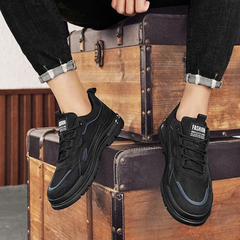 2024 новые мужские повседневные кроссовки высокого качества дышащие модные