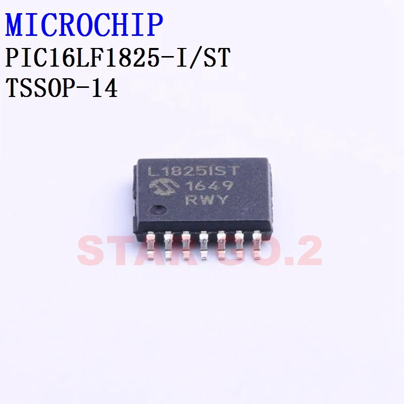 

5PCSx PIC16LF1825-I/ST TSSOP-14 MICROCHIP Microcontroller