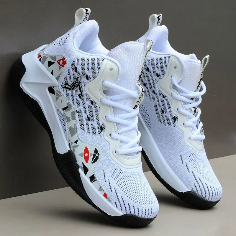

Basketball Shoes for Man Breathable Sneakers Men Women Non-slip Casual Cushioning Shoes Training Athletic Tennis Sports Shoes