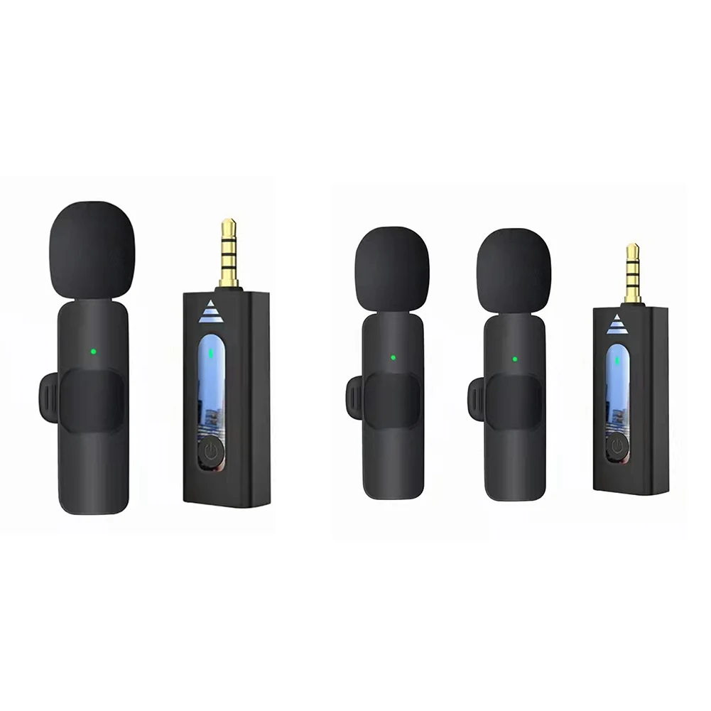 

Wireless Lavalier Microphone Portable Lavalier Microphone Type-c Charger Recording Microphone for iPhone Android