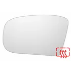 Зеркальный элемент левый MERCEDES S W220 c 1998 по 2005 год  сфера нейтральный c обогревом