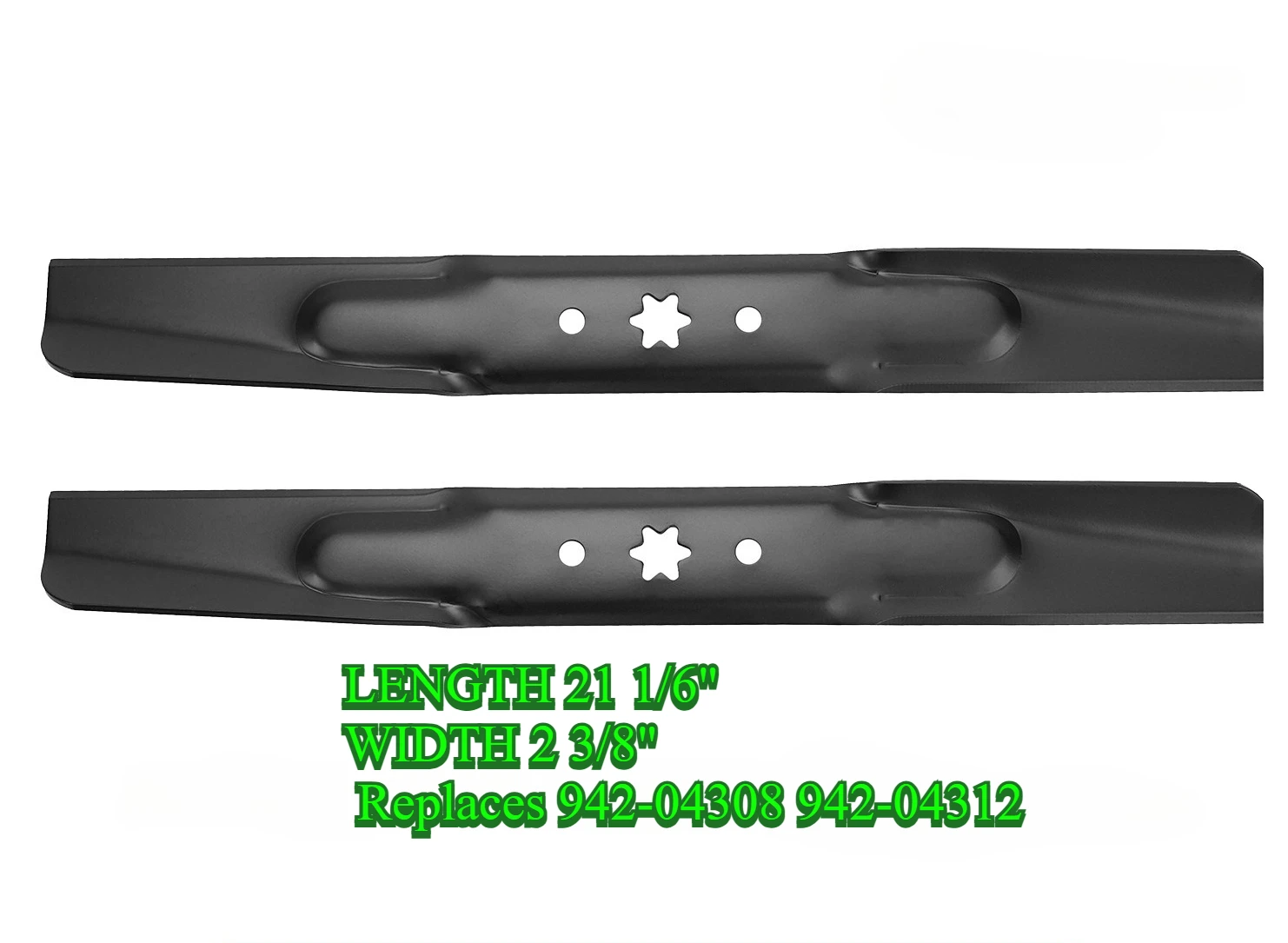 Фото 942-04308 Ножки газонокосилки для Troy Bilt Bronco Pony Mustang 42-дюймовая газонокосилка Cub Cadet 42-дюймовая палубная косилка Замена 942-0431 №1