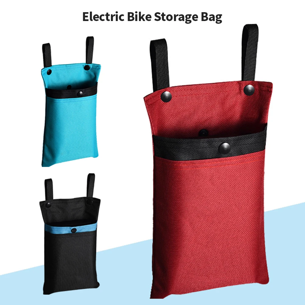 1 PC Waterproof Cycling Front Storage Bicycle Bag Mobile Phone Holder Bike Basket Motorcycle Accessories Electric Vehicle Parts