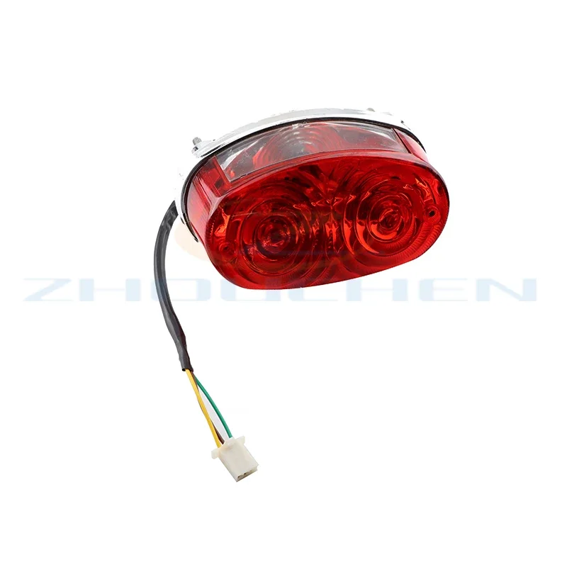 DC12V красный мотоцикл задний стоп Светильник лампы для Atv Quad 50cc 70cc 90cc 110cc 150cc 200cc 250cc