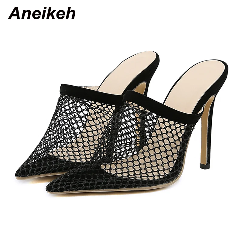 

Aneikeh весна/осень 2022, новая мода, туфли-лодочки с открытым носком на тонком каблуке и платформе, женские туфли, свадебная обувь в римском стиле...