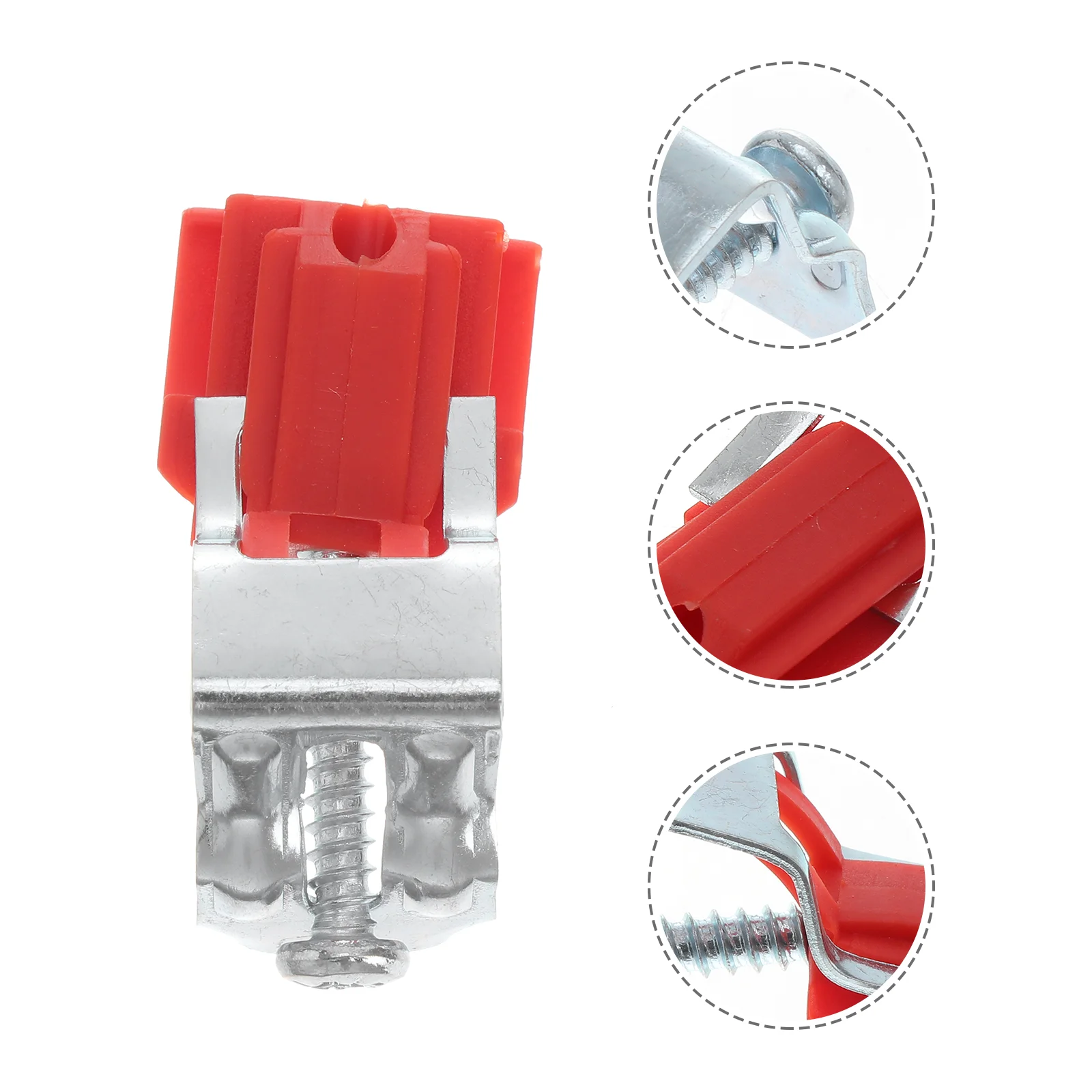 

5 Pcs Sink Mounting Clips Stainless Steel Fixing Tool Screw Down Clamp Accessories Manganese Kitchen Supports Brackets