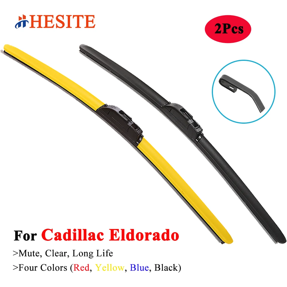 

Цветные щетки стеклоочистителя HESITE для Cadillac Eldorado Coupe 4,6 1992 1993 1994 1998 1999 2000 2001 2002, автомобильные аксессуары