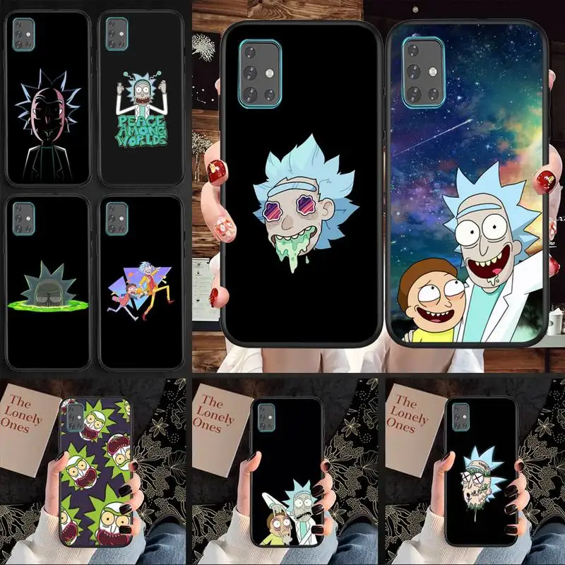 

Cute Ricks Cartoon Sanchez Phone Case For Huawei Mate 40 30 20X 20 10 9 Pro Lite Fundas Cover