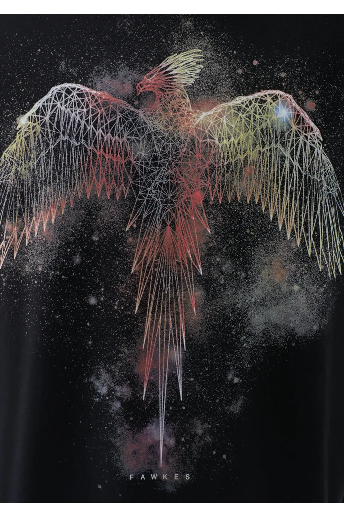 

Men's Licensed Phoenix Printed Black T-Shirt