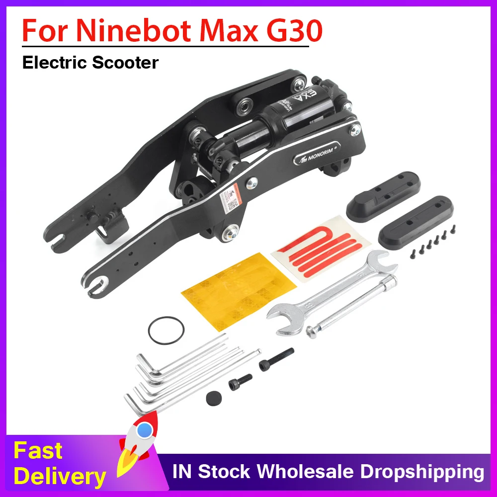 

Monorim MXE Modified Shock Absorber Kit Front Air Suspension for Segway Ninebot Max G30/D/E/P Electric Scooter Upgrade Parts