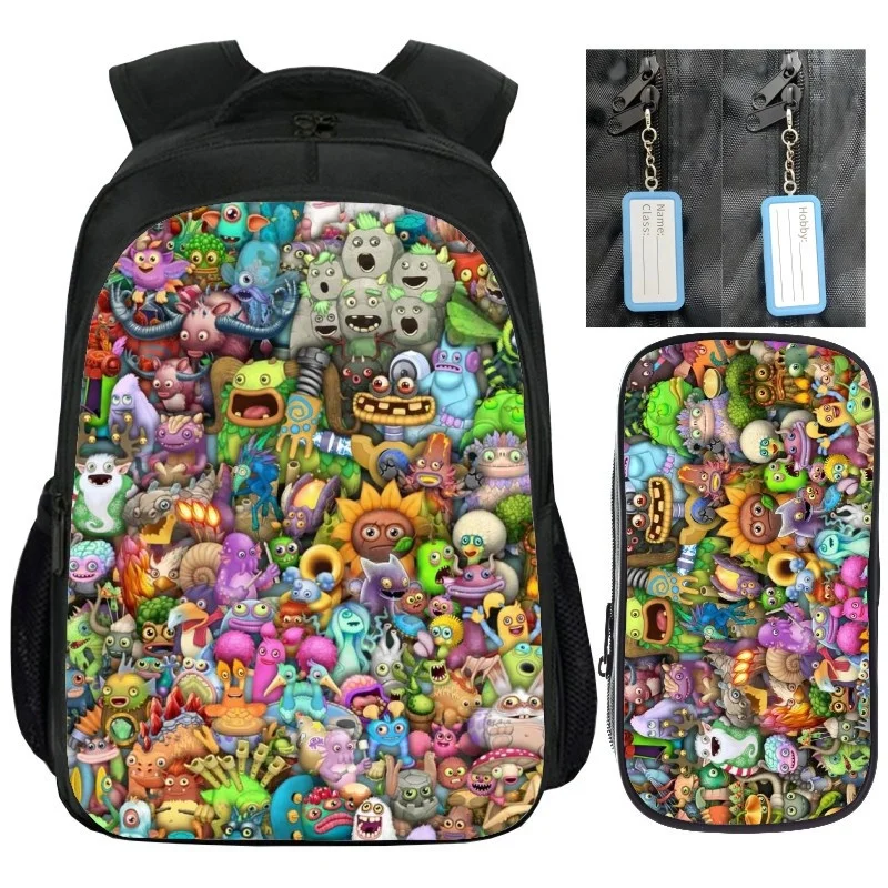 

Школьный рюкзак с принтом «Мой Поющий», 2 шт.