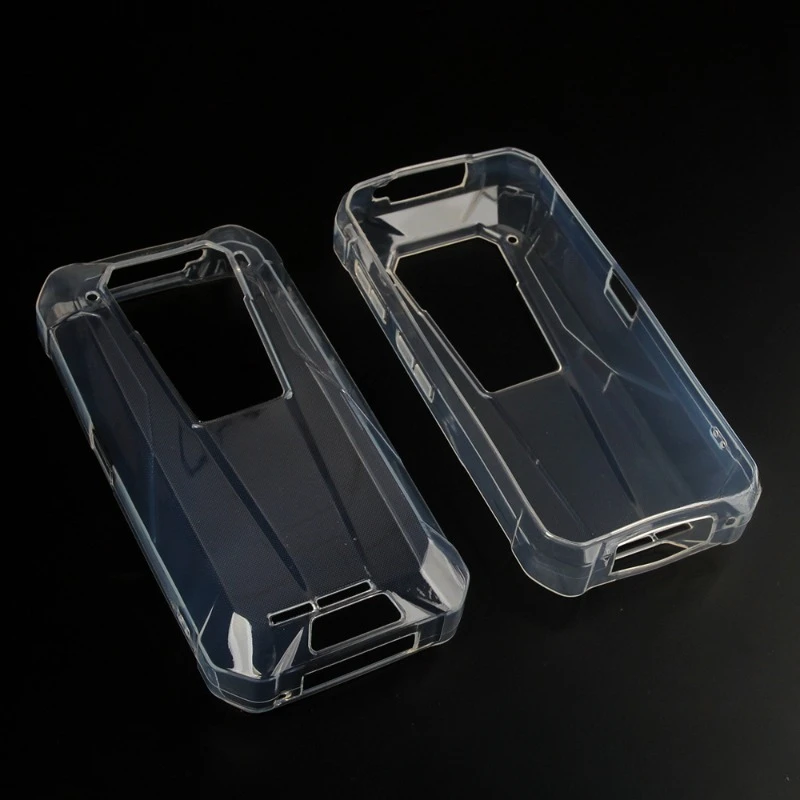 Чехол из ТПУ для Unihertz Tank 3 чехол телефона Ультратонкий Мягкий силиконовый черный