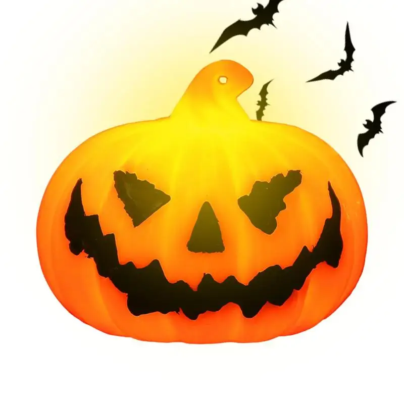 

Pumpkin Lights Scary Jack-O-Lantern For Halloween Multi-Scene Props Pumpkin Lamp For Courtyard Garden Coffee Table Porch Display