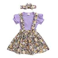 wholesale factory baby girl summer clothing sets little girls clothing sets baby girl dress sets for summer