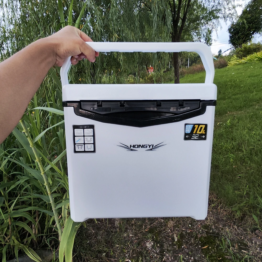 Портативный холодильник для кемпинга на открытом воздухе 10 л 22 32 36 48 70