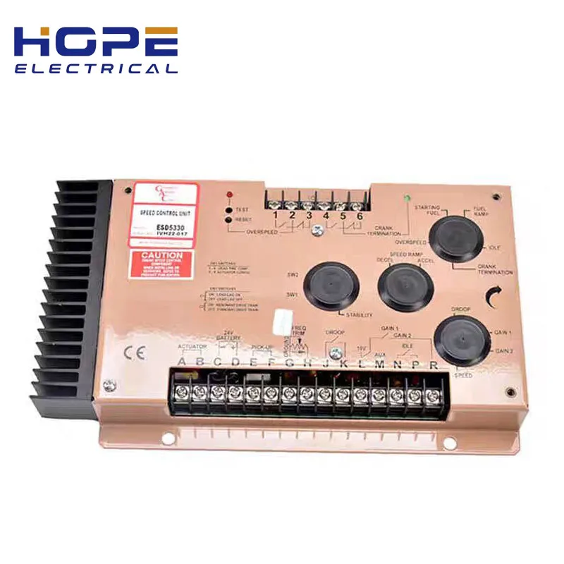 Регулятор скорости дизельного двигателя ESD5330 Двухэлементный переключатель