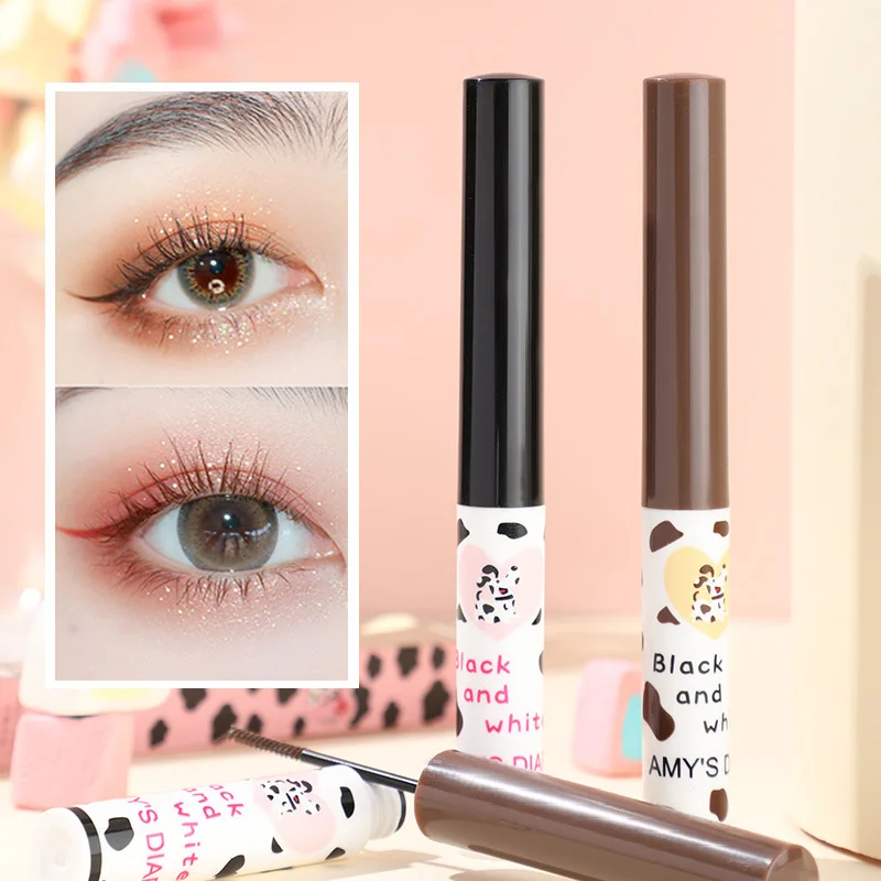 

Makeup for Eye Fine Brush Head Lashes Lengthing Volumizing Mascara Waterproof Quick Dry Cosmetics Lashes Natural Curling Mascara