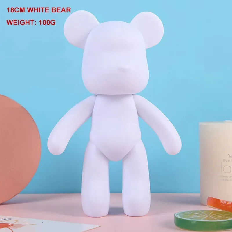 

DIY виниловая скульптура медведя белого цвета