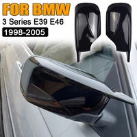 m4 style rearview mirror covers side mirror caps for bmw e46 e39 sedan touring 1998 1999 2000 2005 51168238375 51168238376