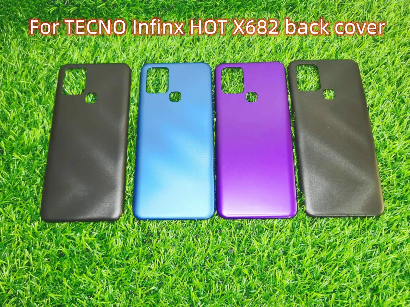 

10 шт., Крышка батарейного отсека для TECNO Infinx HOT X682, задняя крышка, сменная Крышка батарейного отсека для TECNO Infinx HOT X682, задняя крышка