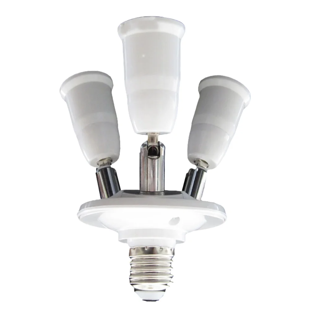 

Socket Light Lamp E27Holder Bulb Splitter Adapter Way Led Multi Heads Pbt Base Bulbs Extender