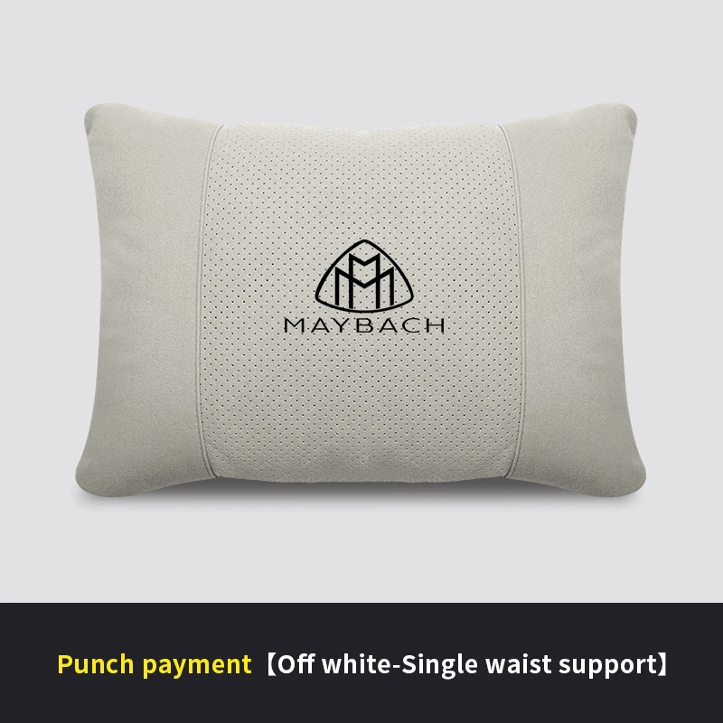 

Автомобильный замшевый подголовник, поддержка шеи, подушка для сиденья, поясная подушка Maybach S Class S400 S450 S480 S500 S580 S650 S680 GLS480 GLS600