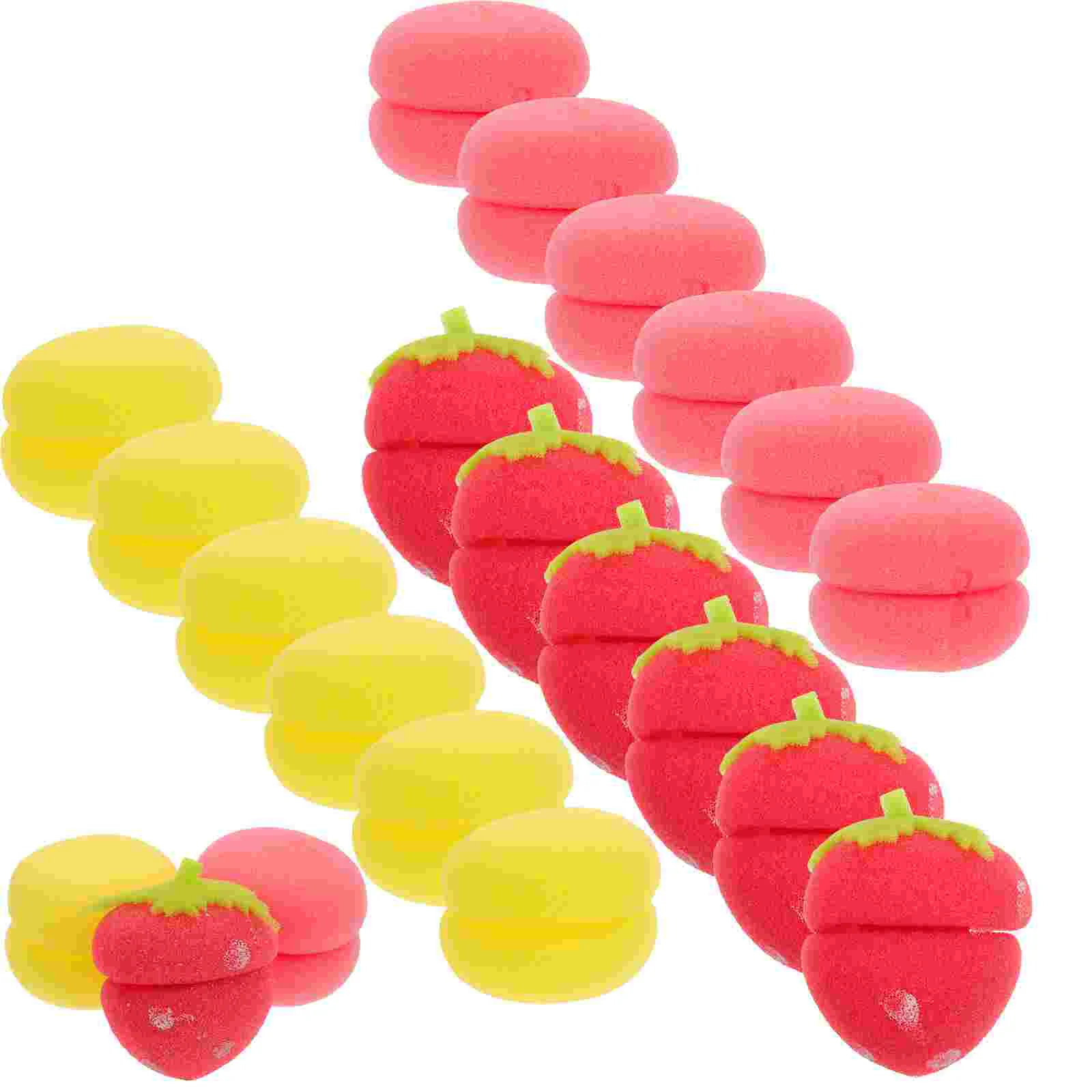 

Sponge Curler Hair Styling Curlers Curling Tools Self-Adhesive Rollers DIY Hairdressing Hairdo Women Auto Iron