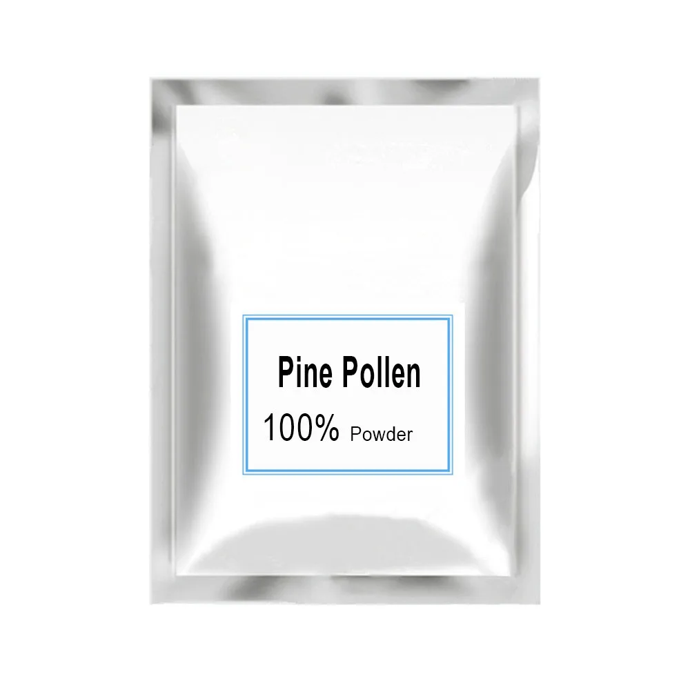 

100% Pure Wild Harvested Natural Shell-broken Cell Wall Cracked Pine Pollen Powder Pure Organic raw materials 100g