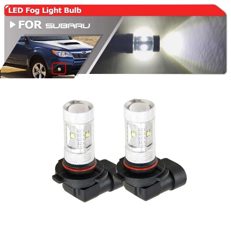 For Car Drl Fog Driving Lamp Lights Replacement Bulbs For Subaru Forester Impreza Outback Baja