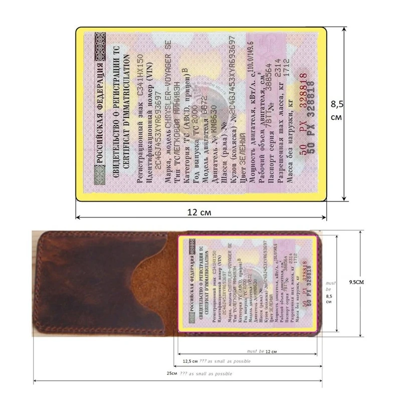 

Handwork Genuine Leather Russia Cover for driver's license Car Auto Documents Drivers License Wallet Driving License Cover