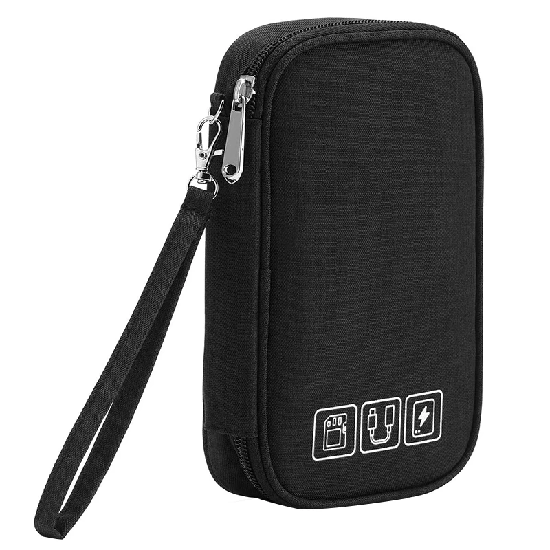 

Electronic Organizer, Travel Cable Organizer Bag Pouch Portable Electronic Phone Accessories Storage Multifunction Case