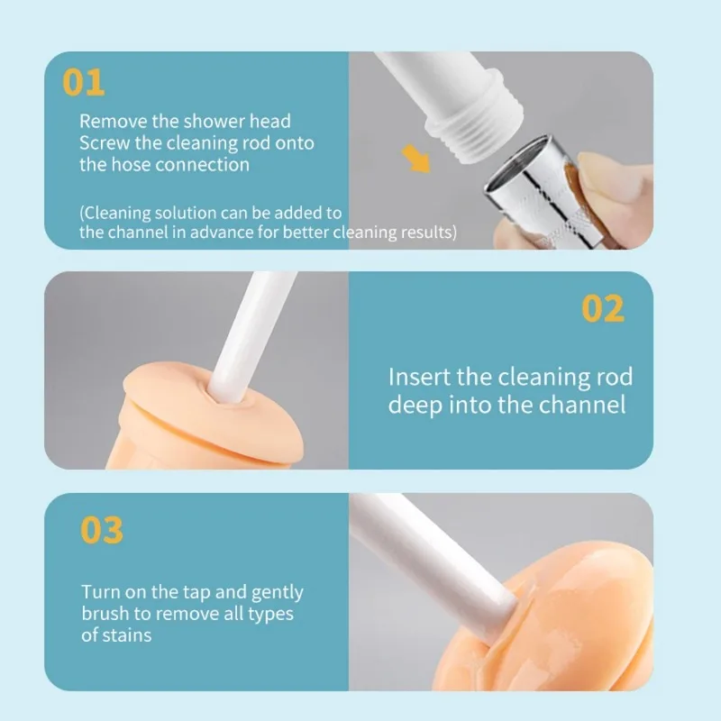 Silicone Brush Cleaner for Masturbation Cup Pussy Syringe Douche Washing Shower Head Irrigator Clean Tools Sex Toys Accessories