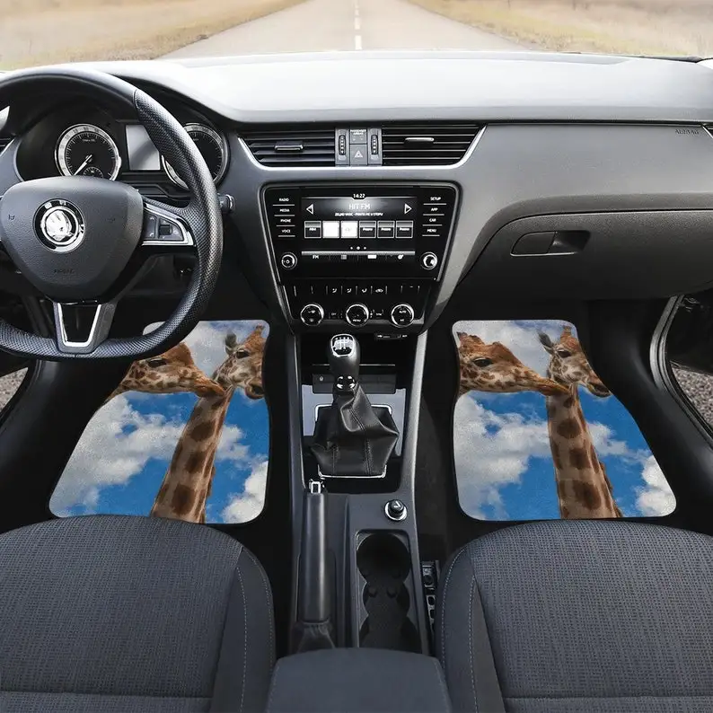 

Giraffe Car Mats / Giraffe Car Mats / Giraffe Front Car Mats / Giraffe Car Accessories