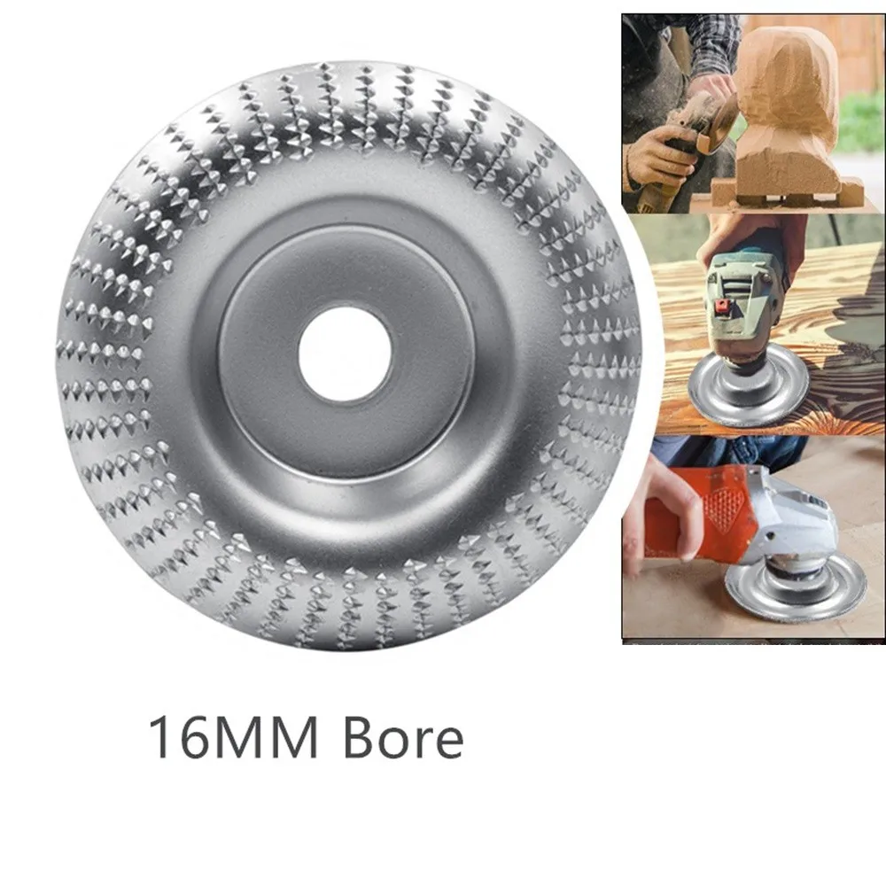 

1Pc 100mm Angle Grinding Wheel Abrasive Disc Angle Grinder Carbide Coating 16mm Bore 15000RPM For Polishing Metal