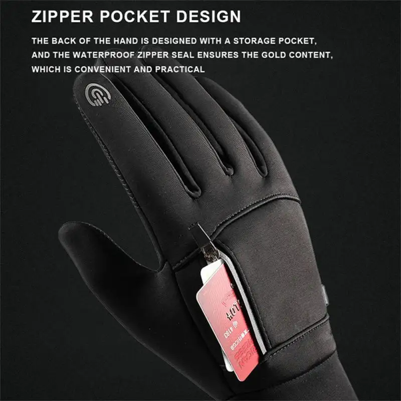 

Cycling Gloves Men Women Winter Outdoor Climbing Skiing Gloves Full Finger Touch Screen Warm Windproof Sport Mtb Cycling Mittens