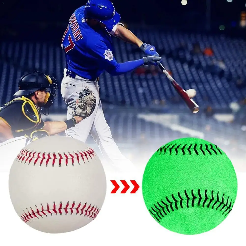 

Высококачественные 9-дюймовые Мячи ручной работы, резиновые внутренние мячи, тренировочные Мягкие мячи, светящиеся мячи, бейсбольные мячи, мягкие мячи для бейсбола E4t9