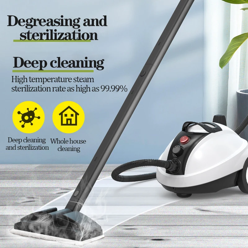 

Steam Mop Multifunctional Cleaning Machine Handheld Portable High Temperature Sterilization Household Scrubbing Floor Kitchen