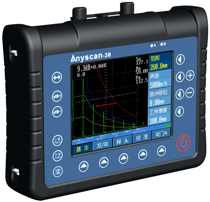 

Ultrasonic Flaw Detector, Anyscan 30