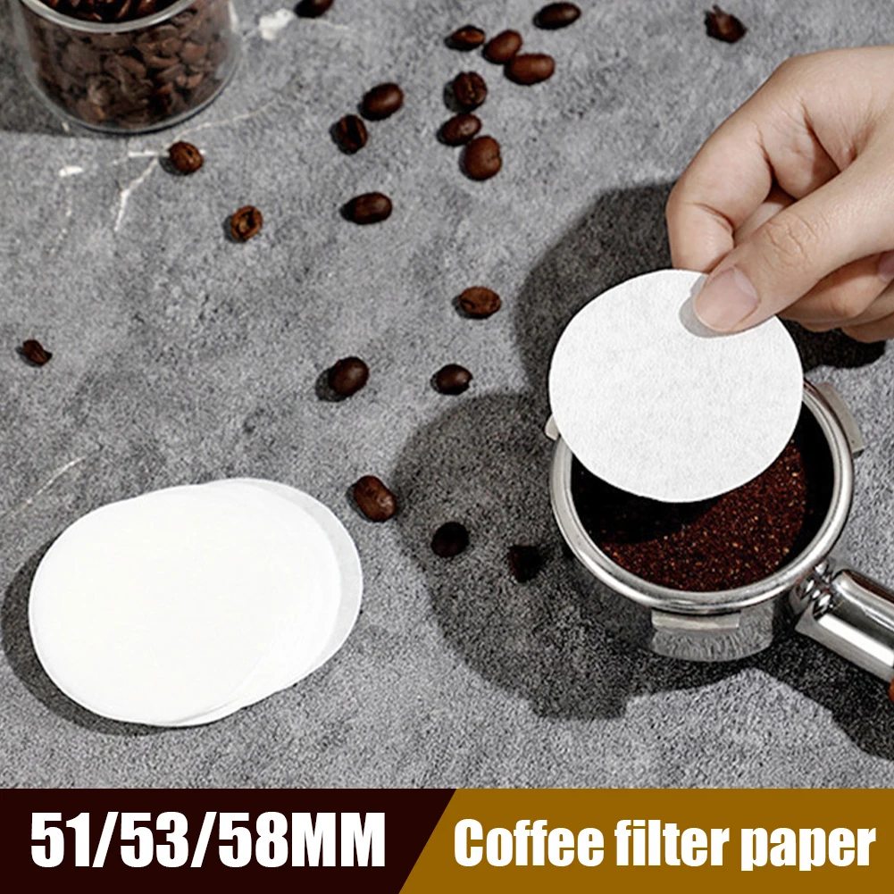 

51mm/53mm/58mm Coffee Filter Paper Home Handle Special Powder Bowl Filter Paper Secondary Water Filter Paper Coffee Accessories