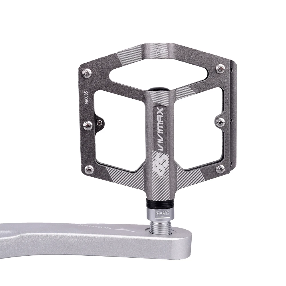 VIVIMAX 039 Bicycle Pedals Aluminum Alloy 4 Sealed Bearings Ultra Light Anti-Slip BMX/Folding/Road Bike Parts |