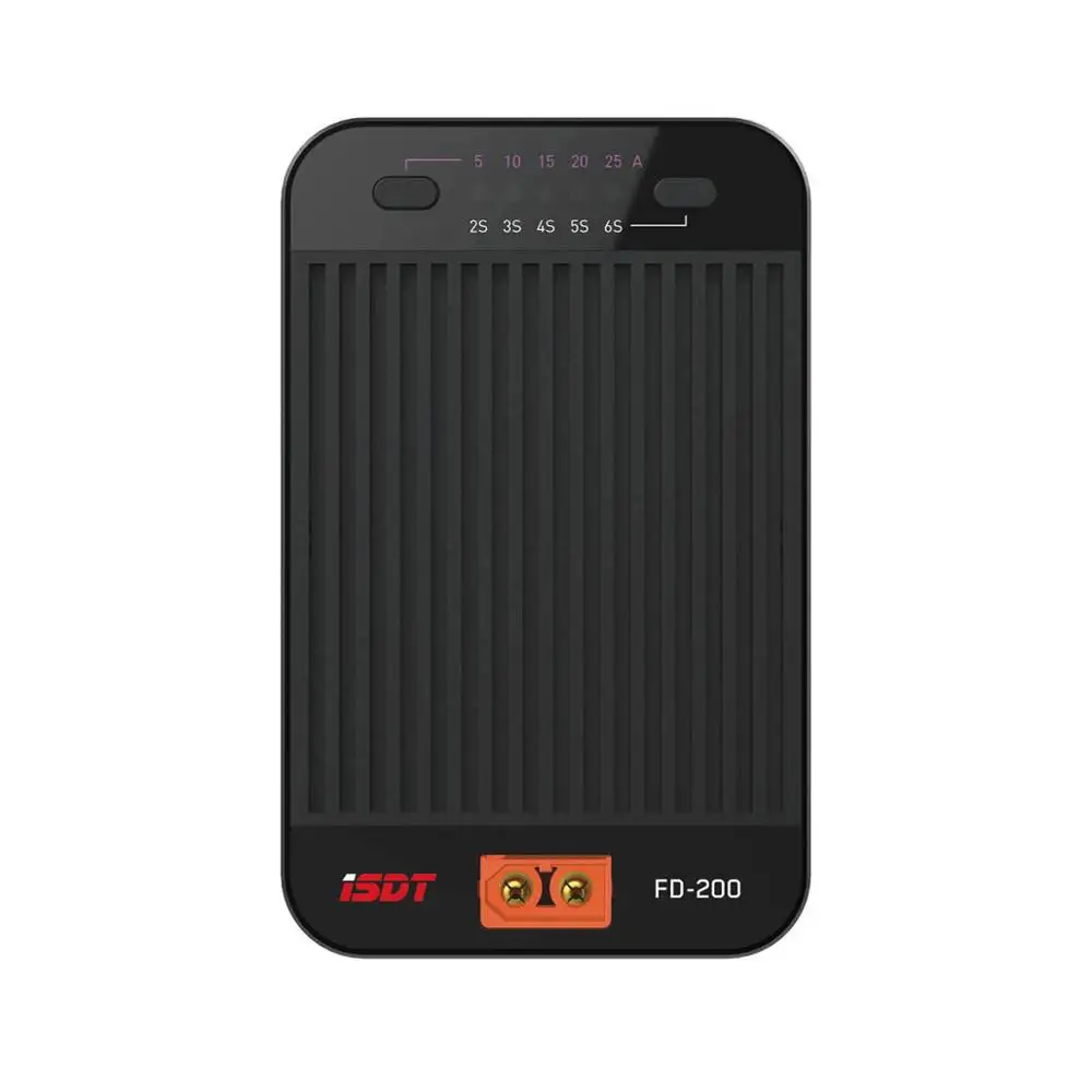 ISDT FD-200 Smart Control Разрядник 200 Вт 25 А Беспроводное приложение Управление Емкость 2-8S