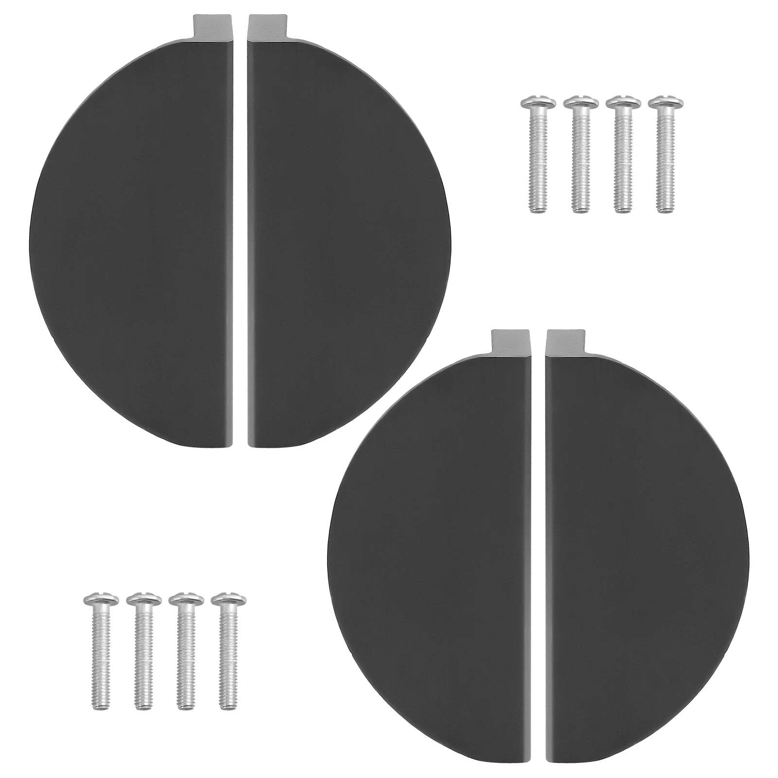 

4 Pcs Metal Cabinets Wardrobe Cabinet Knobs Metal Joycon Cupboard Modern Decor Door Round Knobs Kitchen Cabinet Handle