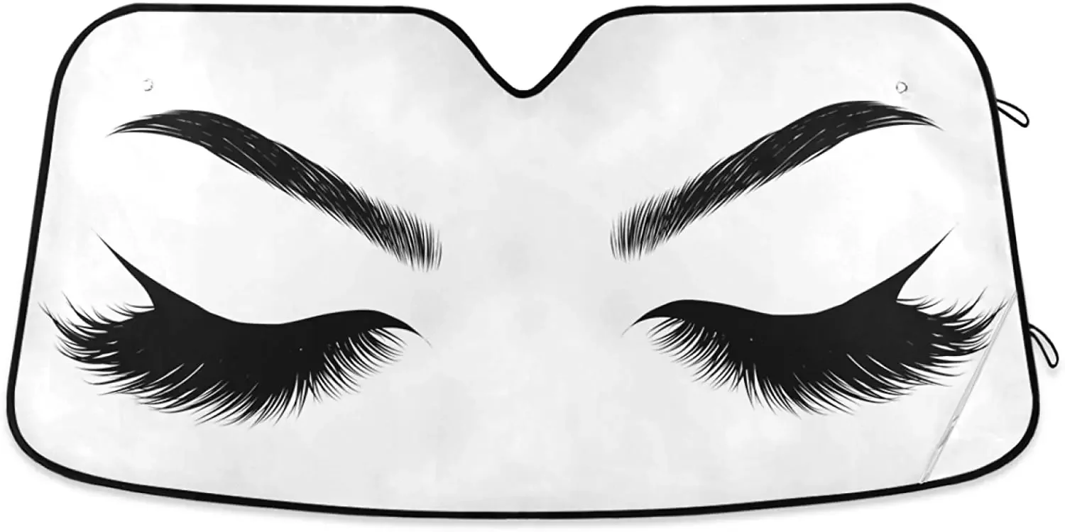 Солнцезащитный козырек Oarencol для женщин складной от солнца на лобовое стекло